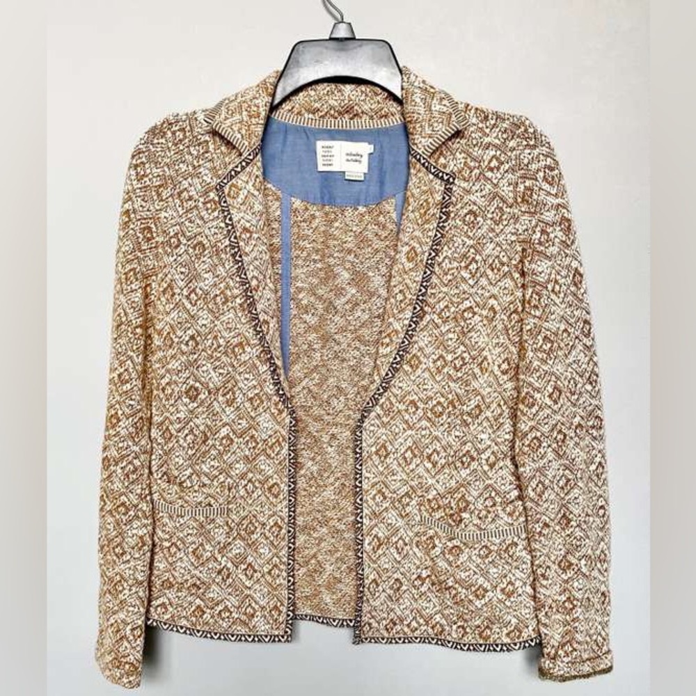 NWOT Anthropologie Knit Blazer